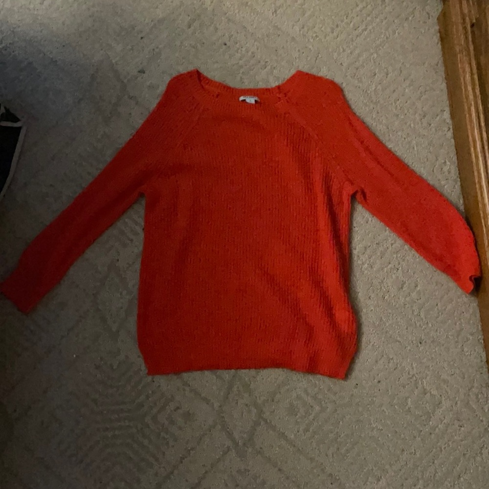 Orange sweater size medium from Old Navy